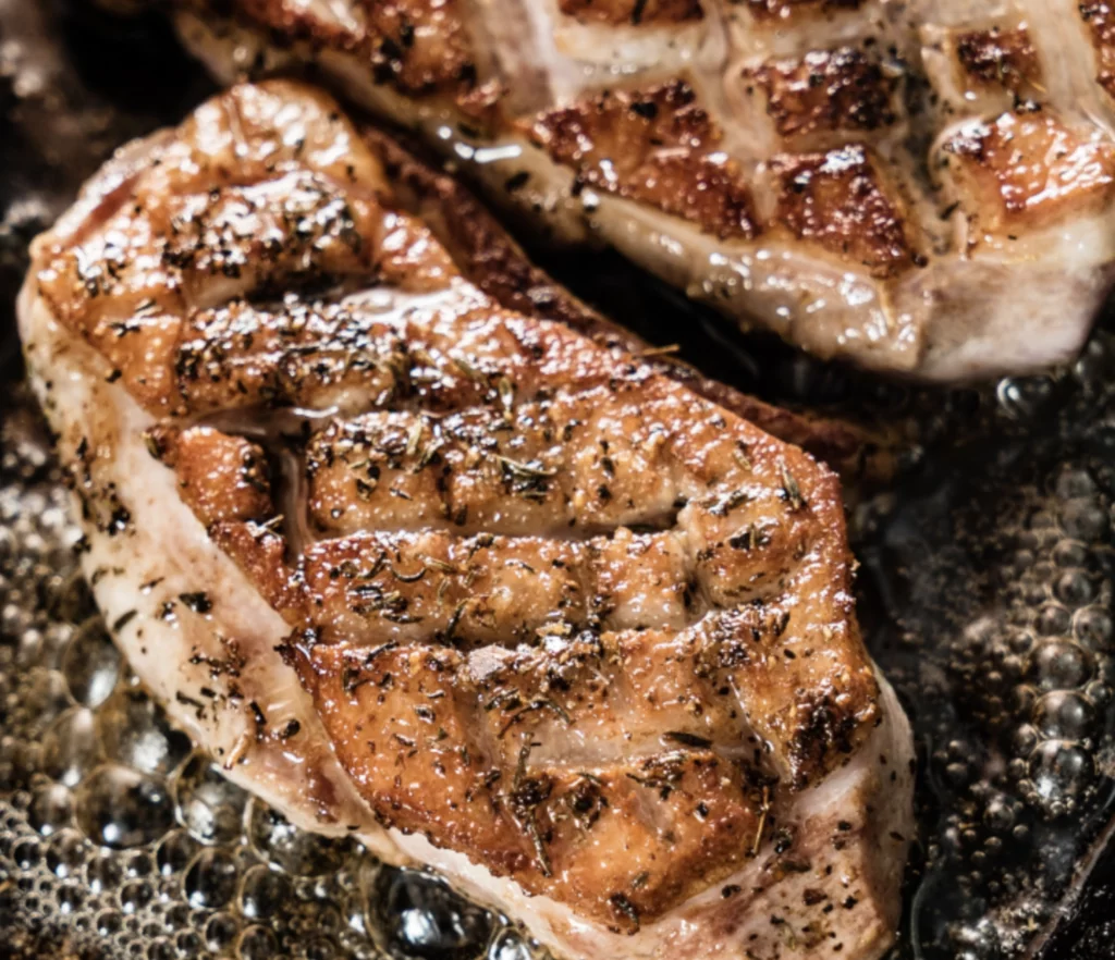 Magret de canard du Sud-Ouest mariné à la citronnelle et grillé au miel